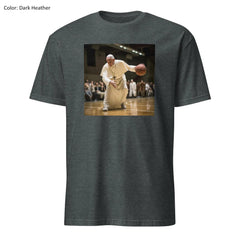 The pope basketball pose tshirt, Funny meme Pope Francis basketballing aura