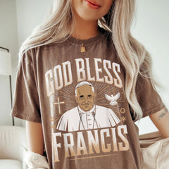 Pope Francis Memorial Shirt, RIP Pope Francis, Catholic Gift, Catholic Shirt, Religious Shirt, Tribute Pope Francis Shirt, Faith Shirt
