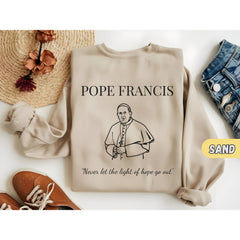 Pope Francis Shirt, Catholic Sweatshirt, Faithful Catholic Apparel, Religious Quote Shirt, Inspirational Catholic Shirt,Vatican Pope Francis
