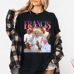 Pope Francis Shirt, Inspirational Faith Shirt, Thank You Father Pope Francis Shirt, Pray For Pope Francis Shirt Rip Pope Francis
