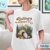 Rolling Stones Shirt, Trendy Easter Clothing, Jesus Christ Shirt, The Stone Was Rolled Away He Is Alive Retro Christian Easter Shirt