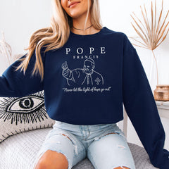 Pope Francis Shirt - Catholic T Shirt, Inspirational Faith Apparel, Religious Gift, Christian Clothing, Modern Pope Design