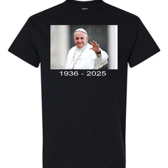 RIP Papa Francis T-Shirt � Memorial Tribute Tee, Pope Francisco Vintage Style Shirt, Catholic Faith Shirt, In Loving Memory