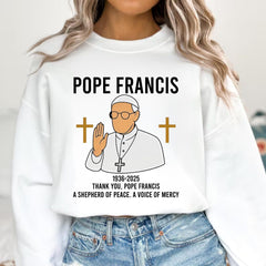 Commemorative Catholic Shirt � Inspired by Pope Francis, Vatican Prayer Tee, Religious Gift, Christian Quote Shirt, Gift for Him, Her