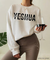 Yeshua Shirt, Christian Sweatshirt, Religious Shirts, Bible Verse Sweater, Faith Hoodie, Christian Gifts, Jesus Apparel, Church Tshirt