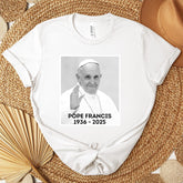 Pope Francis Shirt, RIP Pope Francis T-Shirt, Pray for Pope Francis Commemorative Shirt, Vatican Catholic Shirt, Christian Tee, Francis Tee