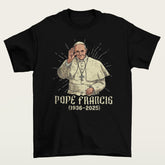 RIP Pope Francis Tshirt, Vatican Catholic Hoodie, Pope Francis Shirt, 1936 2025 shirt, Religious Gift, Christian Top, Pope Francis Vatican