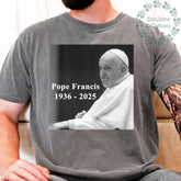 RIP Pope Francis Shirt, Thank You Father Pope Francis Shirt, Memorial Tribute Tee 1936-2025, Catholic Christian Gift, Vatican Angel