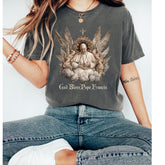 Comfort Colors� God Bless Pope Francis shirt, pope Francis T-shirt, Rest in Peace the Pope Shirt, RIP Pope Francis Shirt, Memorial Tribute T