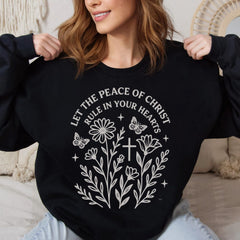 Aesthetic Christianity Sweatshirt, Woman of Faith Shirt, Bible Study Gift for Her, Cozy Religious Crewneck, Bible Quote Shirt