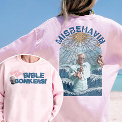 Uncle Baby Billy Shirt, Go Outside Nerd, Baby Billy Tour 1989, The Righteous Gemstones Movie, Misbehavin Tour Shirt Baby Billy Fan Club