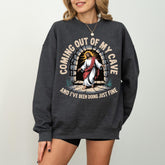 Jesus Coming Out Of My Cave And I'Ve Been Doing Just Fine T-shirt, Christian Rolling Stones Sweatshirt, Easter Christian Gift, He is risen