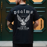 2 sided Comfort Colors Faith Over Fear Christian Crewneck Christian Shirt Christian Streetwear Bible Verse Shirt