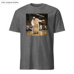 The pope basketball pose tshirt, Funny meme Pope Francis basketballing aura