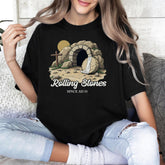 Rolling Stones Shirt, He is Risen T Shirt, Jesus Christ Shirt, Gift For Christian, Faith-Based Graphic Tee, Gift For Her, Bible Verse Shirt