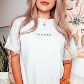 Yahweh Shirt- Christian Comfort Colors Tee- Religious TShirt- Faith CC Shirt- Christian Apparel- Jesus Shirts- Minimal Oversized Unisex Tee