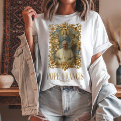 RIP Pope Francis Shirt, Papa Francis 1936�2025 Memorial Sweatshirt, Catholic Tribute Hoodie, Faith-Inspired Sweatshirt, Vatican Apparel