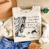 Hem of His garment shirt Trendy Christian shirt Matthew Bible Verse shirt Faith apparel Encouraging Scripture shirt Inspirational