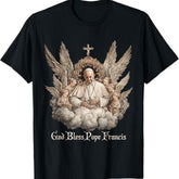 Thank You Father Pope Francis shirt, Memorial Tribute Tee 1936-2025, Catholic Christian Gift, Vatican Angel, RIP Pope Francis shirt