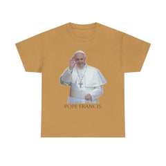 Catholic Pope Francis Tshirt, Religious Unisex Tee, Christian Apparel, Vatican Shirt, Faith Gift