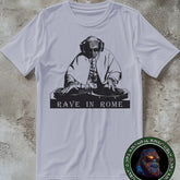 Rave Shirt, DJ Pope Francis Shirt, Funny Religious T-shirt, Rave Clothing for Men Women, DJ Gift