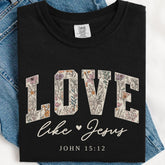 Bible verse Comfort Colors shirt, Cute Christian shirt for women