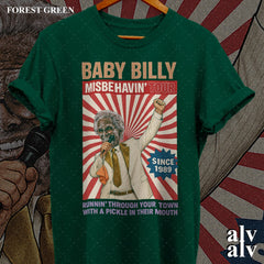 Vintage The Righteous Gemstones - Uncle Baby Billy - Misbehavin Tour Unisex Heavy Cotton T-Shirt