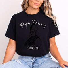 RIP Pope Francis, Pope Francis Shirt, Pope Francis 1936-2025, Rememberance Shirt, Rest In Peace Shirt, Pope Francis Tribute Shirt
