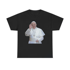 Catholic Pope Francis Tshirt, Religious Unisex Tee, Christian Apparel, Vatican Shirt, Faith Gift