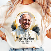 Pope Francis Rest In Peace shirt - 1936-2025, Pope Tribute shirt, Religious shirt, Catholic apparel