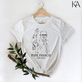RIP Pope Francis Shirt, Memorial T-Shirt 1936�2025, Catholic Vatican Tribute Shirt, Pray for Pope Francis, Christian Faith Religious Gift