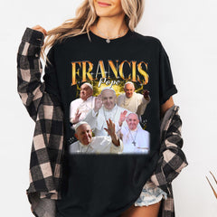 Pope Francis Shirt, Inspirational Faith Shirt, Thank You Father Pope Francis Shirt, Pray For Pope Francis Shirt Rip Pope Francis