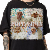 Pope Francis Pope Vibes 2025 Pray for Holy Father Shirt, Religious Quote, Pope Francis Tribute, Pope Francis, God Bless Pope Francis TShirt