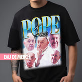 POPE FRANCIS TEES / Pope Francis Vintage Shirt / Pope Francis 90s Tshirt / Pope Francis Tribute Merch / Pope Francis Fan / Pope Francis Gift
