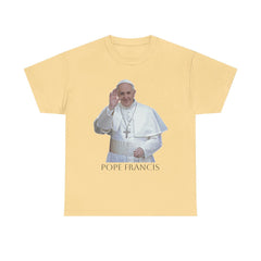 Catholic Pope Francis Tshirt, Religious Unisex Tee, Christian Apparel, Vatican Shirt, Faith Gift