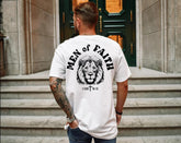 Personalized Men Of Faith Shirt, Aesthetic Christian Sweatshirt, Men's Religious Shirt, Bible Verse Merch Shirt, Christian Gifts For Him