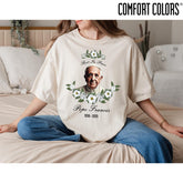 Comfort Colors� Rest In Peace Pope Francis Shirt, Franciscus Shirt, Religious Shirt, Trendy Pope Shirt, Pope Francis Tribute Shirt, RIP Papa
