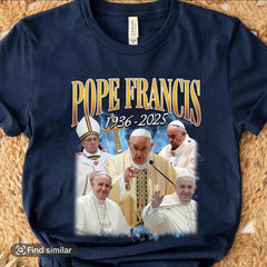 Comfort Colors� Rest In Peace Pope Francis Shirt Catholic Shirt Christian Shirt Vatican Inspired Shirt Rip Pope Francis Catholic Memorial