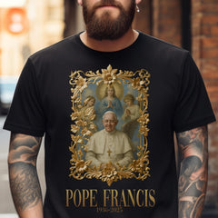 RIP Pope Francis Shirt, Papa Francis 1936�2025 Memorial Sweatshirt, Catholic Tribute Hoodie, Faith-Inspired Sweatshirt, Vatican Apparel