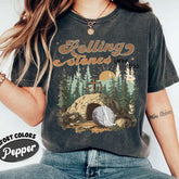 Comfort Colors Rolling Stones T-Shirt, Trendy Easter Clothing, Jesus Christ Shirt, Gift For Christian, Faith-Based Graphic Tee, Gift For Her