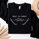Rest In Peace Pope Francis Sweatshirt, Catholic Sweatshirt, Christian Shirt, Pope Francis Memorial Shirt, Rip Papa Franciscus Sweatshirt