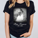 Pope Francis 1936�2025 Shirt, Remembrance Shirt, Rest in Peace Tees, RIP Pope Francis, Memorial Pope Francis Shirt, Vintage Pope Francis Tee