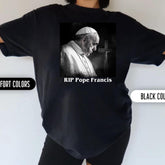 Comfort Colors� Rest In Peace Pope Francis Shirt Catholic Shirt Christian Shirt Vatican Inspired Shirt Rip Pope Francis Catholic Memorial