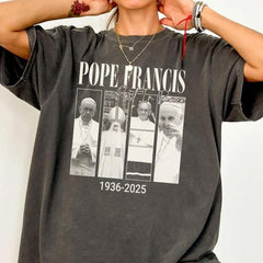 RIP Pope Francis Shirt, Pope Francis Tshirt, Pope Francis Gift, Francis Clothing, RIP Pope Francis Tee, Vatican Catholic Tee,Religious Gift
