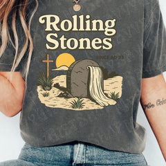 He Is Risen shirt, Rolling Stones Retro apparel, Since AD 33, Faith Christian Easter shirt