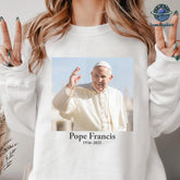 Memorial Papa Pope Francis T-Shirt, Thank You Father Pope Francis Shirt, 1936�2025 Tribute, Pray For Pope Francis Shirt Rip Pope Francis