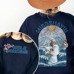 2 sided Baby Billy Shirt, Uncle Baby Billy Bible Bonkers T-Shirt, Righteous Gemstones Fan Gift, 90s Retro Humor Shirt, Funny Moment Shirt