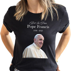Pope Francis Shirt, RIP Pope Francis T-Shirt, Pray for Pope Francis Commemorative Shirt, Vatican Catholic Shirt, Christian Tee, Francis Tee