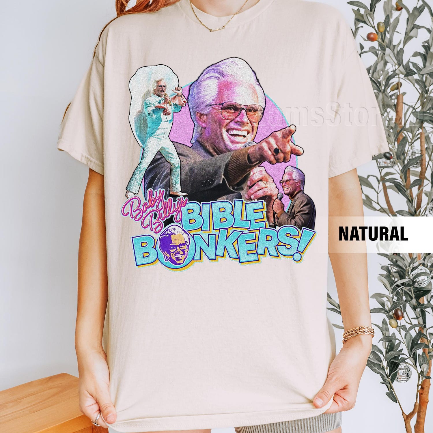 Cute Baby Billy Bible Bonkers T-shirt