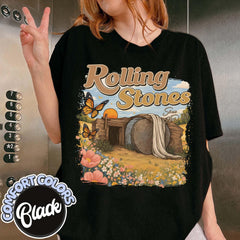 Rolling Stones Christian shirt, Vintage Rock Faith apparel, Christian Rock, Religious Music apparel